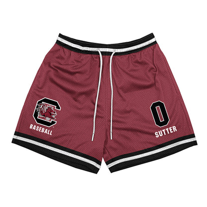 South Carolina - NCAA Baseball : Logan Sutter - Shorts-0