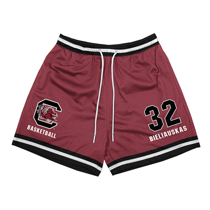South Carolina - NCAA Men's Basketball : Aleksas Bieliauskas - Shorts-0