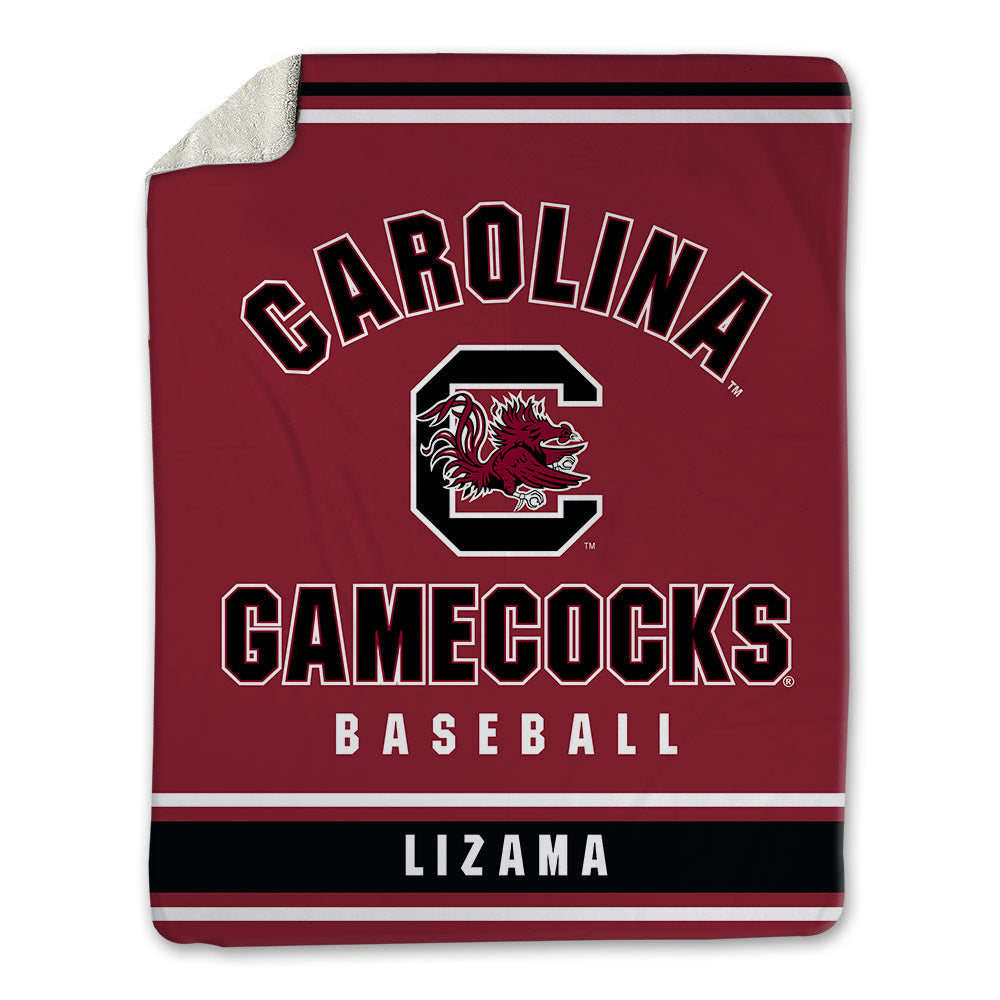 South Carolina - NCAA Baseball : Ethan Lizama - Blanket-0