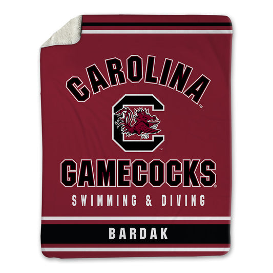 South Carolina - NCAA Men's Swimming & Diving : Tyler Bardak - Blanket-0
