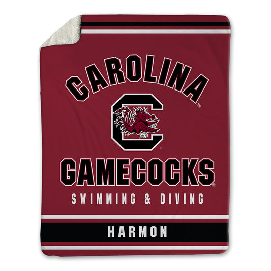 South Carolina - NCAA Men's Swimming & Diving : Owen Harmon - Blanket-0