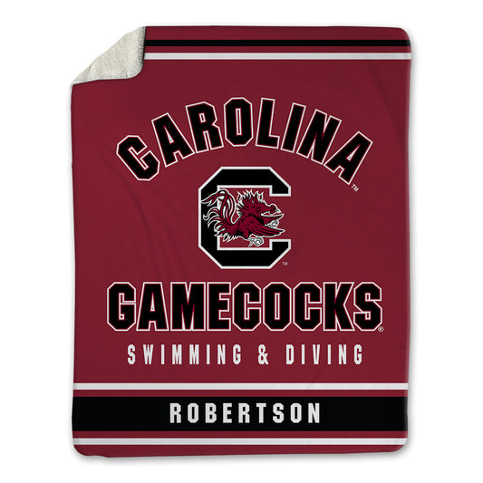 South Carolina - NCAA Women's Swimming & Diving : Lilly Robertson - Blanket-0