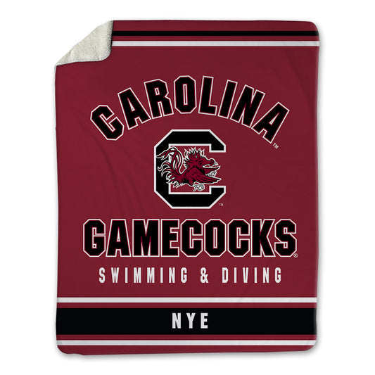 South Carolina - NCAA Men's Swimming & Diving : Grayson Nye - Blanket-0