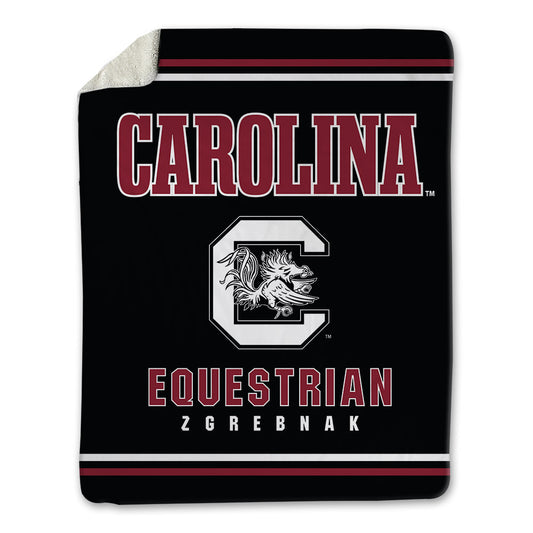 South Carolina - NCAA Equestrian : Emma Zgrebnak - Blanket-0