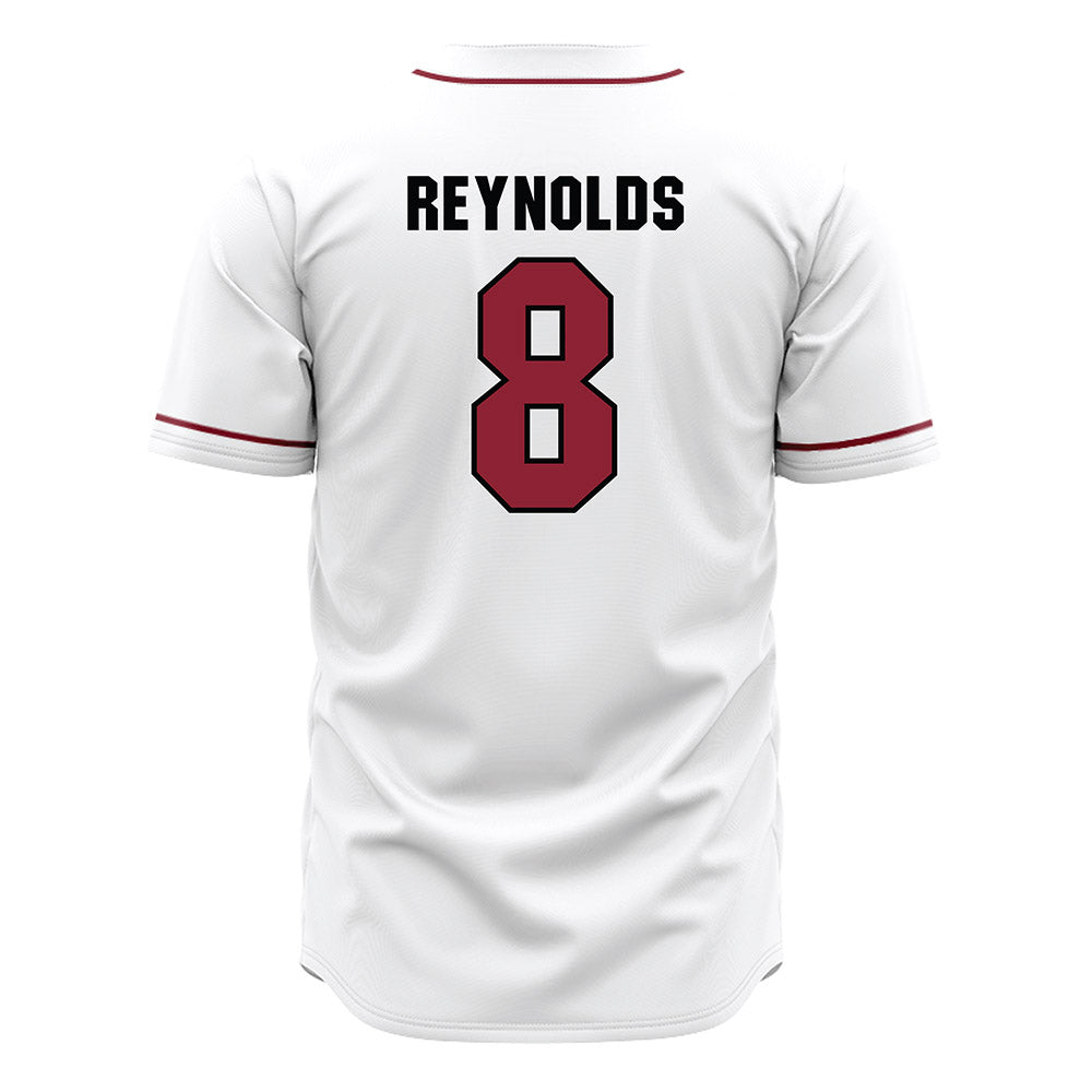 South Carolina - NCAA Baseball : Jack Reynolds - White Jersey-1