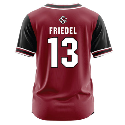 South Carolina - NCAA Softball : Emma Friedel - Garnet Jersey-1