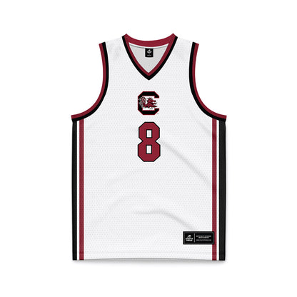 South Carolina - NCAA Men's Basketball : Kory Mincy - White Basketball Jersey-0