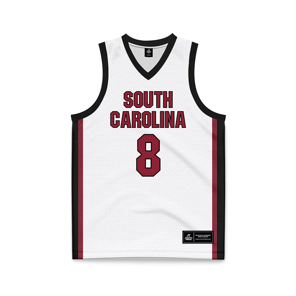 South Carolina - NCAA Men's Basketball : Kory Mincy - White Basketball Jersey-0