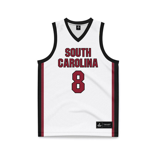 South Carolina - NCAA Men's Basketball : Kory Mincy - White Basketball Jersey-0