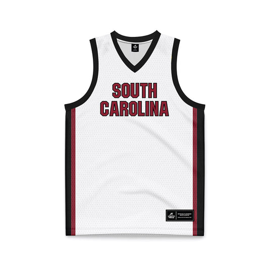 South Carolina - NCAA Men's Basketball : Nordin Kapic - White Basketball Jersey-0