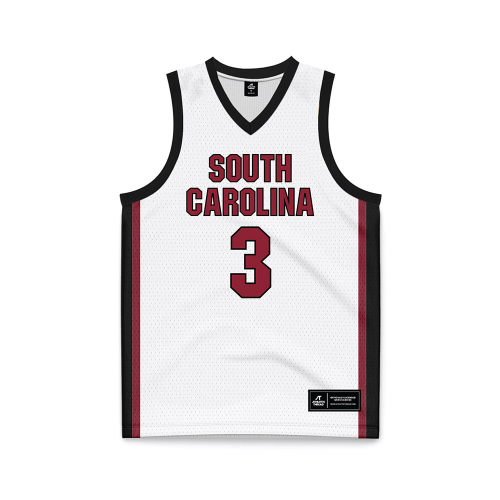 South Carolina - NCAA Men's Basketball : Brandon Roy - White Basketball Jersey-0