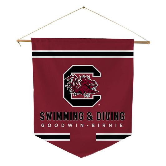 South Carolina - NCAA Women's Swimming & Diving : Elizabeth Goodwin-Birnie - Pennant - 18" x 21"-0