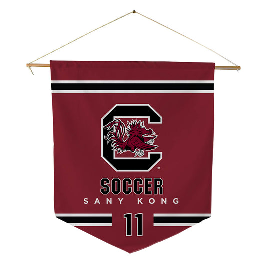 South Carolina - NCAA Men's Soccer : Loic Sany Kong - Pennant - 18" x 21"-0