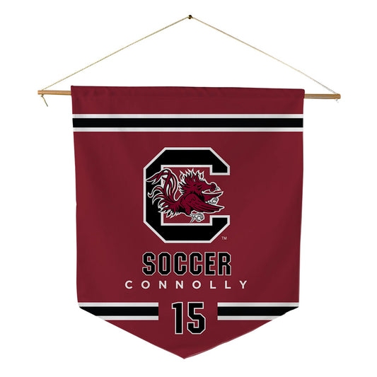 South Carolina - NCAA Women's Soccer : Ashley Connolly - Pennant - 18" x 21"-0