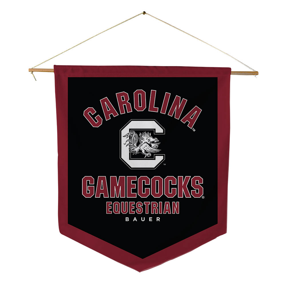 South Carolina - NCAA Equestrian : Alyssa Bauer - Pennant - 18" x 21"-0