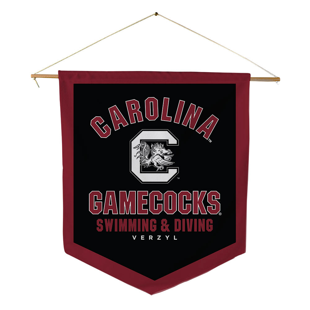 South Carolina - NCAA Women's Swimming & Diving : Sophie Verzyl - Pennant - 18" x 21"-0