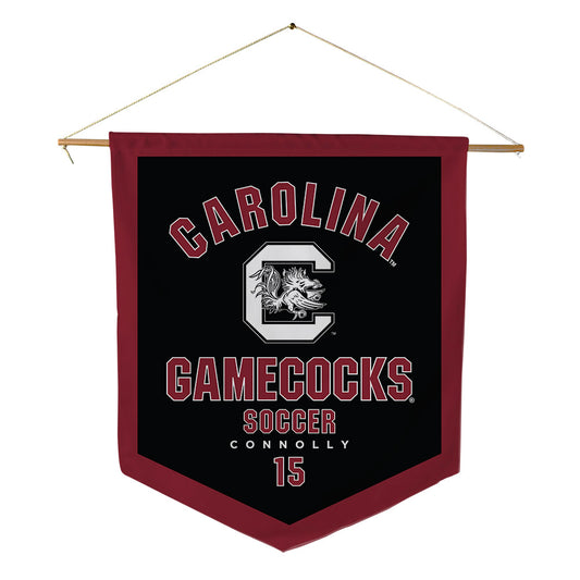 South Carolina - NCAA Women's Soccer : Ashley Connolly - Pennant - 18" x 21"-0