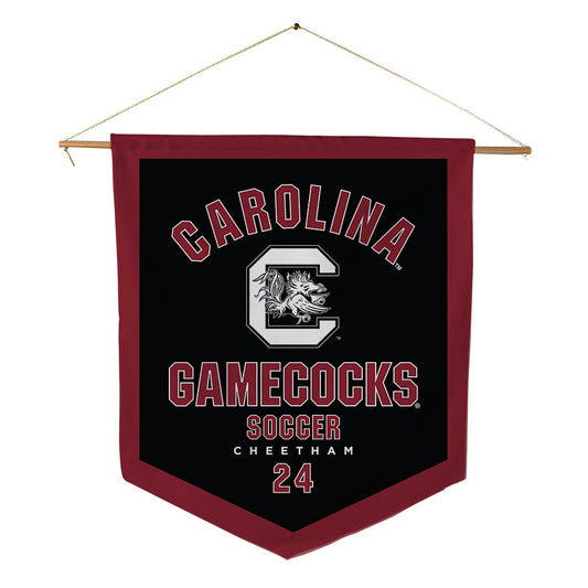 South Carolina - NCAA Men's Soccer : Jordan Cheetham - Pennant - 18" x 21"-0
