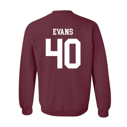 Texas A&M - NCAA Football : Gray Evans - Classic Shersey Crewneck Sweatshirt-1