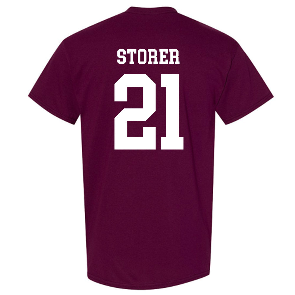 Texas A&M - NCAA Women's Soccer : Holly Storer - Classic Shersey T-Shirt-1