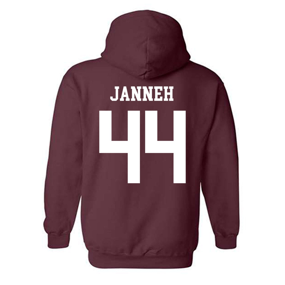 Texas A&M - NCAA Women's Basketball : Fats Janneh - Classic Shersey Hooded Sweatshirt-1