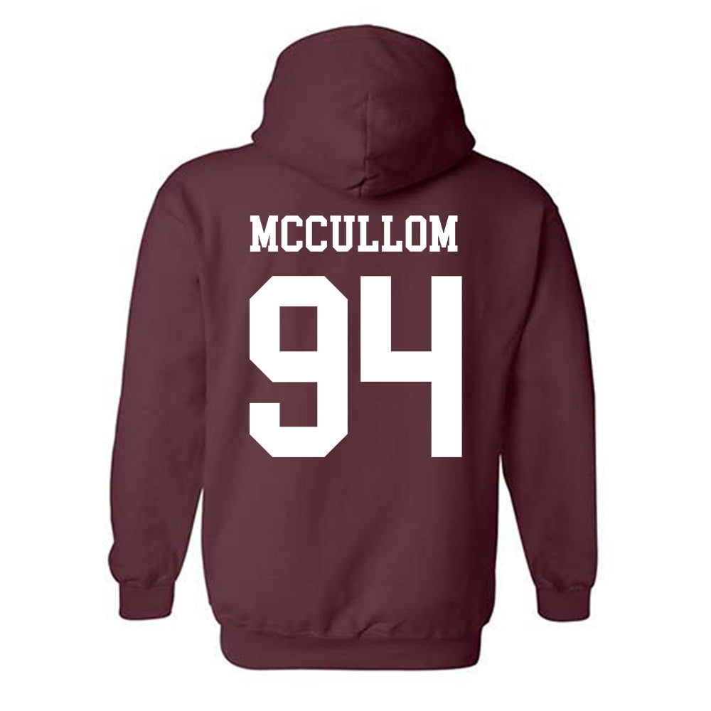 Texas A&M - NCAA Football : Angelo McCullom - Classic Shersey Hooded Sweatshirt-1
