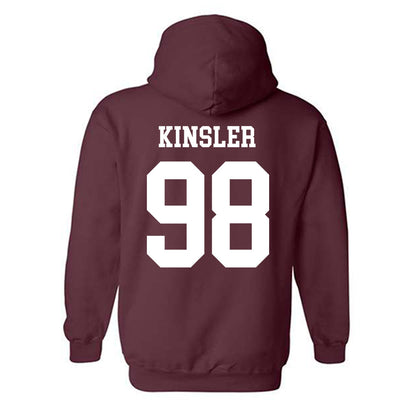 Texas A&M - NCAA Football : Jermaine Kinsler - Classic Shersey Hooded Sweatshirt-1