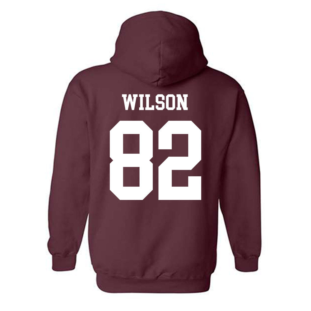 Texas A&M - NCAA Football : Jonah Wilson - Classic Shersey Hooded Sweatshirt-1