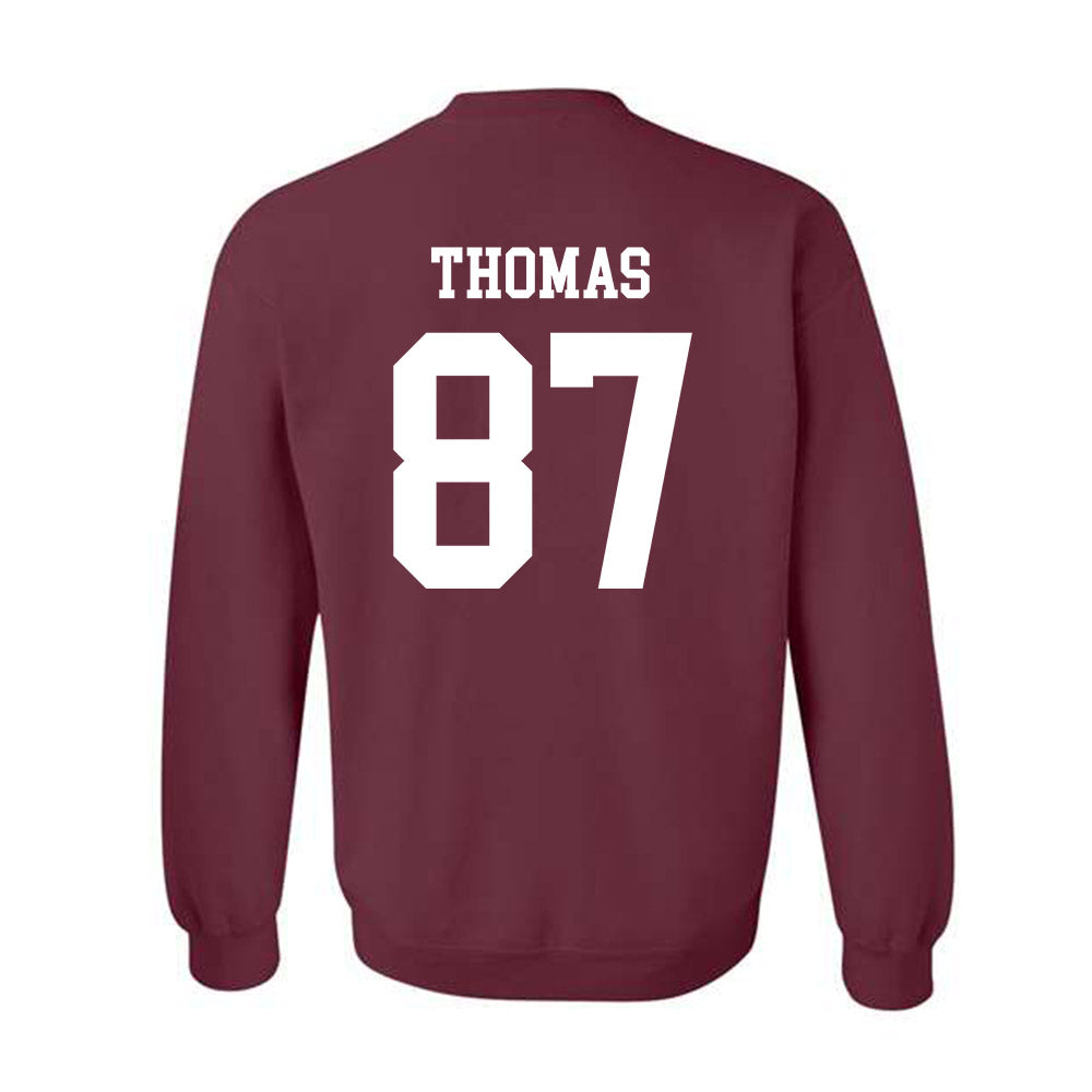Texas A&M - NCAA Football : Houston Thomas - Classic Shersey Crewneck Sweatshirt-1