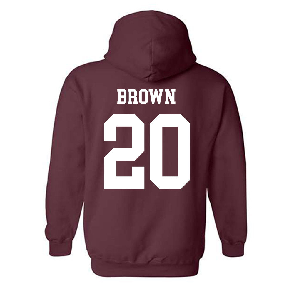 Texas A&M - NCAA Football : Michael Brown - Classic Shersey Hooded Sweatshirt-1