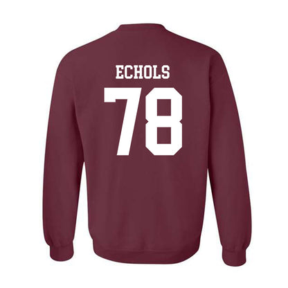 Texas A&M - NCAA Football : Coen Echols - Classic Shersey Crewneck Sweatshirt-1