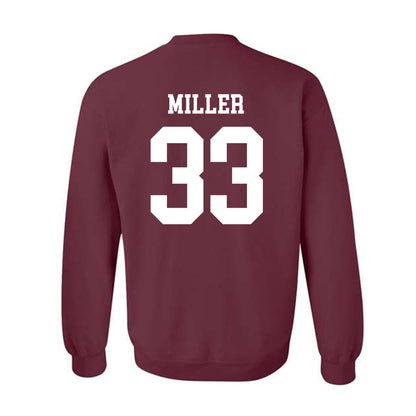 Texas A&M - NCAA Football : Storm Miller - Classic Shersey Crewneck Sweatshirt-1