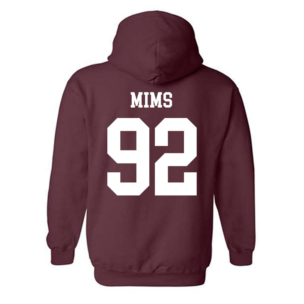 Texas A&M - NCAA Football : CJ Mims - Classic Shersey Hooded Sweatshirt-1
