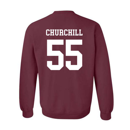 Texas A&M - NCAA Women's Soccer : Ireland Churchill - Classic Shersey Crewneck Sweatshirt-1