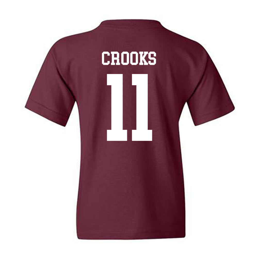 Texas A&M - NCAA Women's Soccer : Riley Crooks - Classic Shersey Youth T-Shirt-1