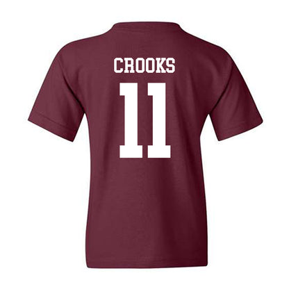 Texas A&M - NCAA Women's Soccer : Riley Crooks - Classic Shersey Youth T-Shirt-1