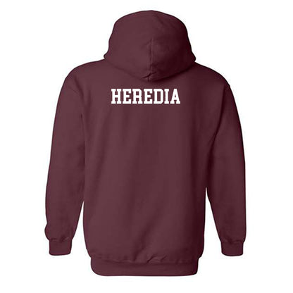 Texas A&M - NCAA Men's Track & Field : Diego Heredia - Classic Shersey Hooded Sweatshirt-1