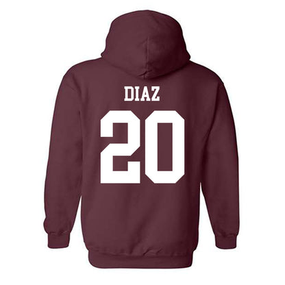 Texas A&M - NCAA Women's Soccer : Leah Diaz - Classic Shersey Hooded Sweatshirt-1