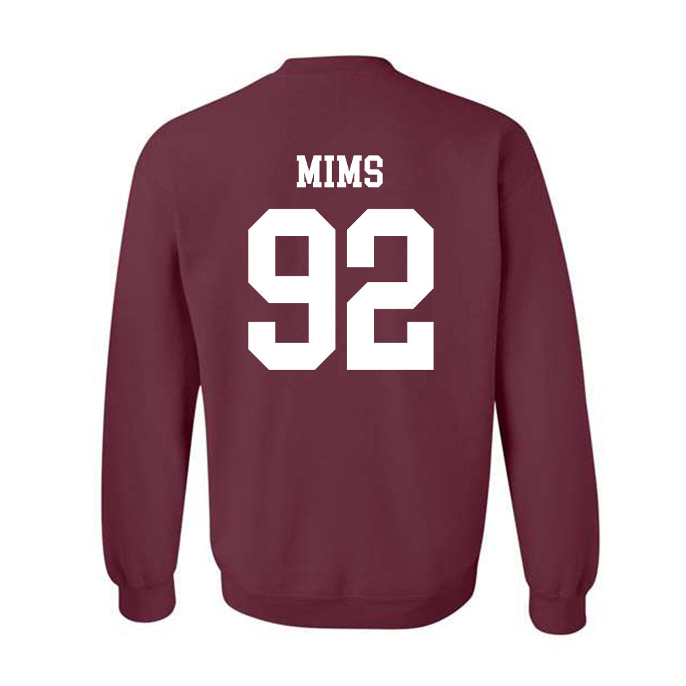 Texas A&M - NCAA Football : CJ Mims - Classic Shersey Crewneck Sweatshirt-1