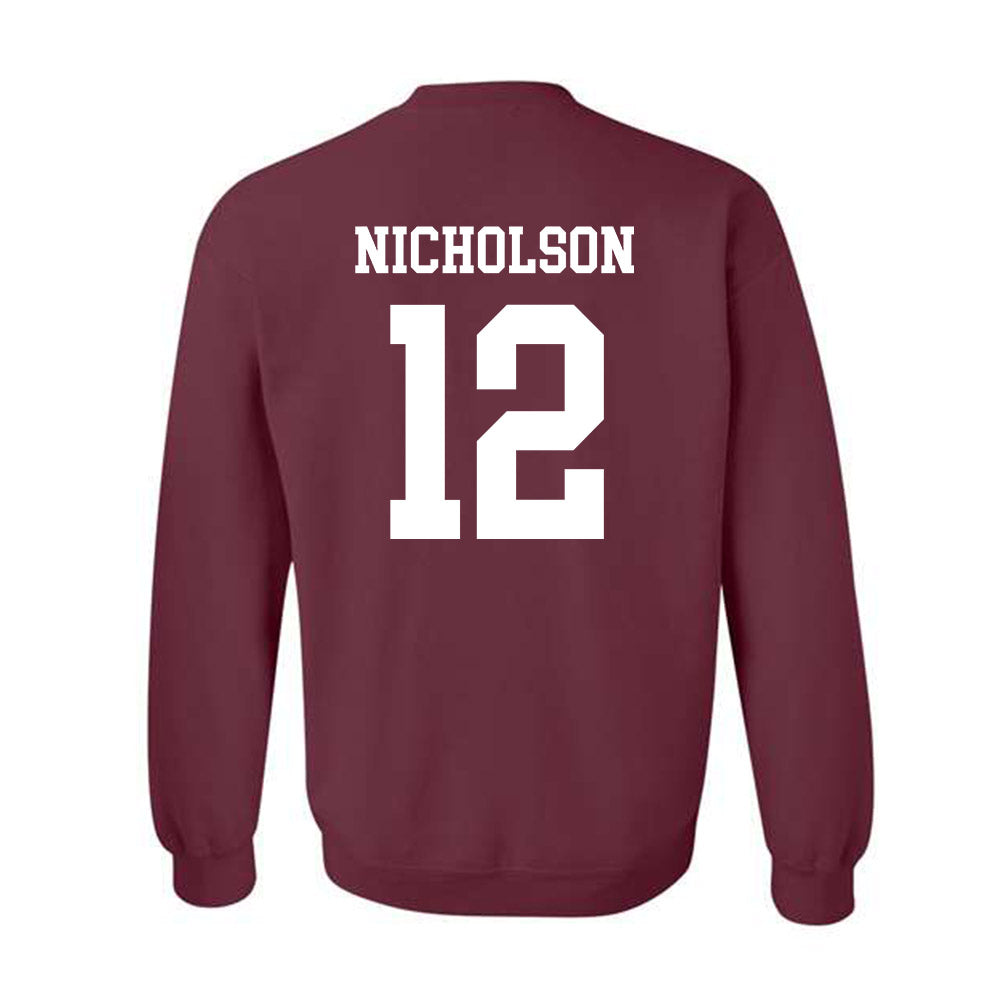 Texas A&M - NCAA Women's Volleyball : Lily Nicholson - Classic Shersey Crewneck Sweatshirt-1