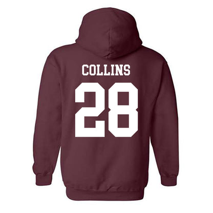 Texas A&M - NCAA Football : Chance Collins - Classic Shersey Hooded Sweatshirt-1