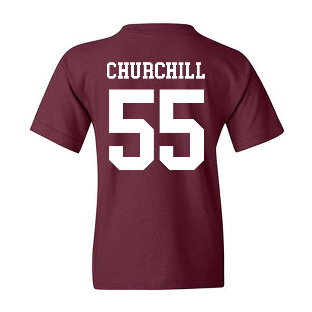 Texas A&M - NCAA Women's Soccer : Ireland Churchill - Classic Shersey Youth T-Shirt-1
