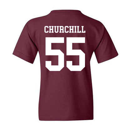 Texas A&M - NCAA Women's Soccer : Ireland Churchill - Classic Shersey Youth T-Shirt-1