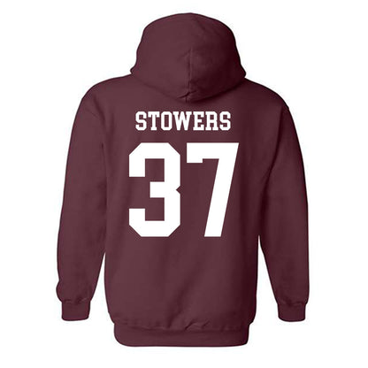 Texas A&M - NCAA Women's Volleyball : Kyndal Stowers - Classic Shersey Hooded Sweatshirt-1