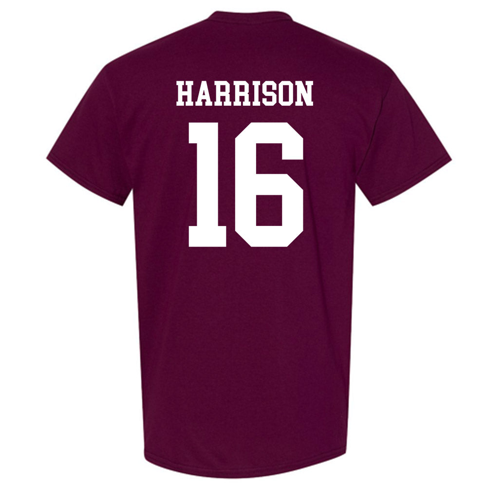 Texas A&M - NCAA Baseball : Bear Harrison - Classic Shersey T-Shirt-1
