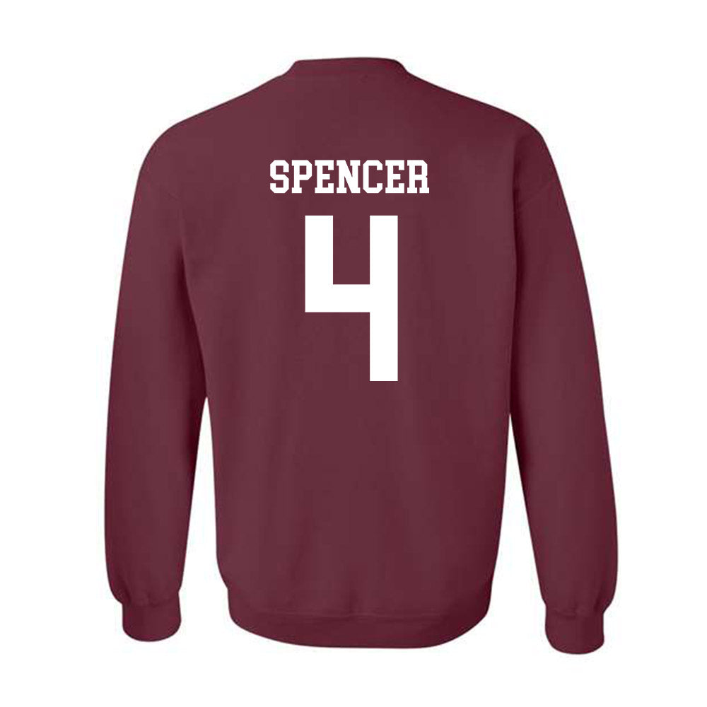 Texas A&M - NCAA Women's Basketball : Chaney Spencer - Classic Shersey Crewneck Sweatshirt-1