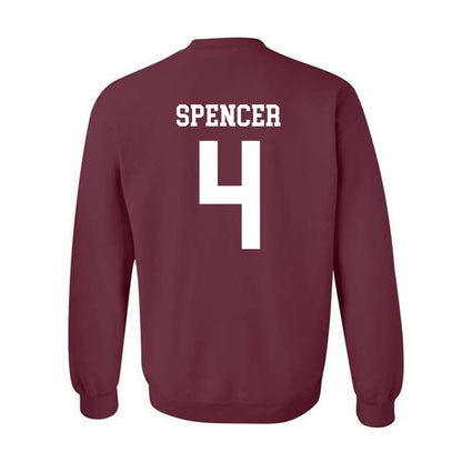 Texas A&M - NCAA Women's Basketball : Chaney Spencer - Classic Shersey Crewneck Sweatshirt-1