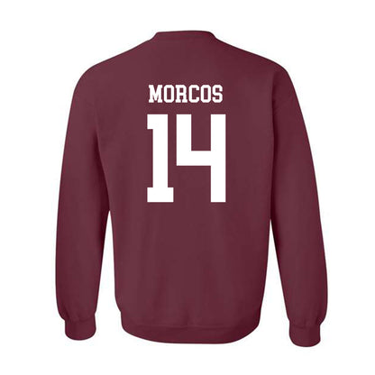 Texas A&M - NCAA Football : Eli Morcos - Classic Shersey Crewneck Sweatshirt-1