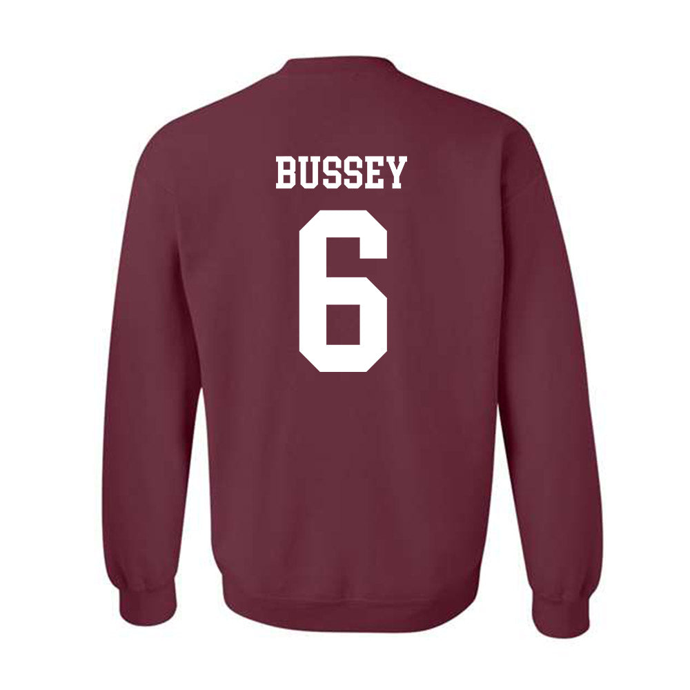 Texas A&M - NCAA Football : Terry Bussey - Classic Shersey Crewneck Sweatshirt-1