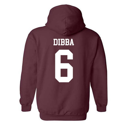 Texas A&M - NCAA Men's Basketball : Ali Dibba - Classic Shersey Hooded Sweatshirt-1